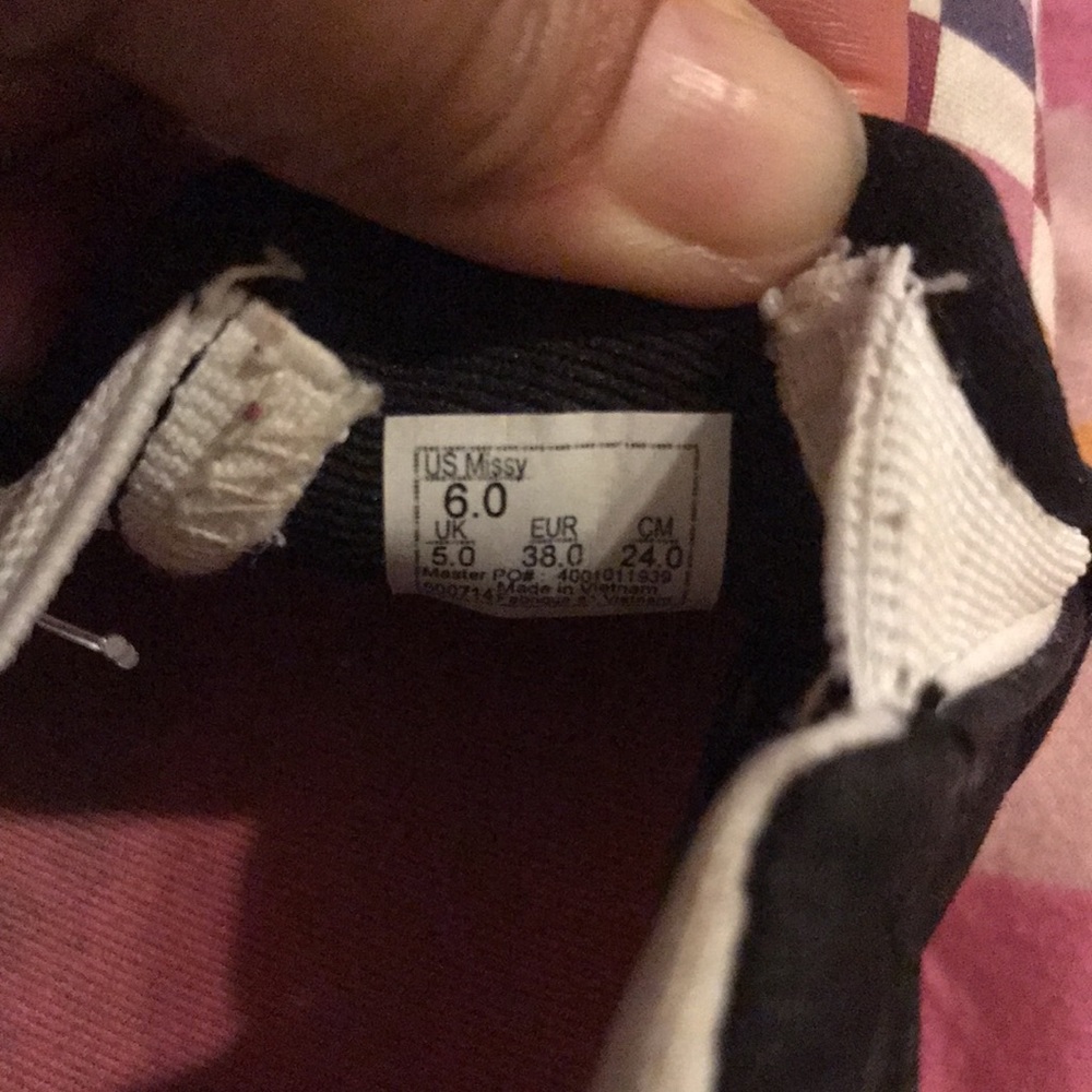 Vans Checked Multi Color Size: 6 - image 6